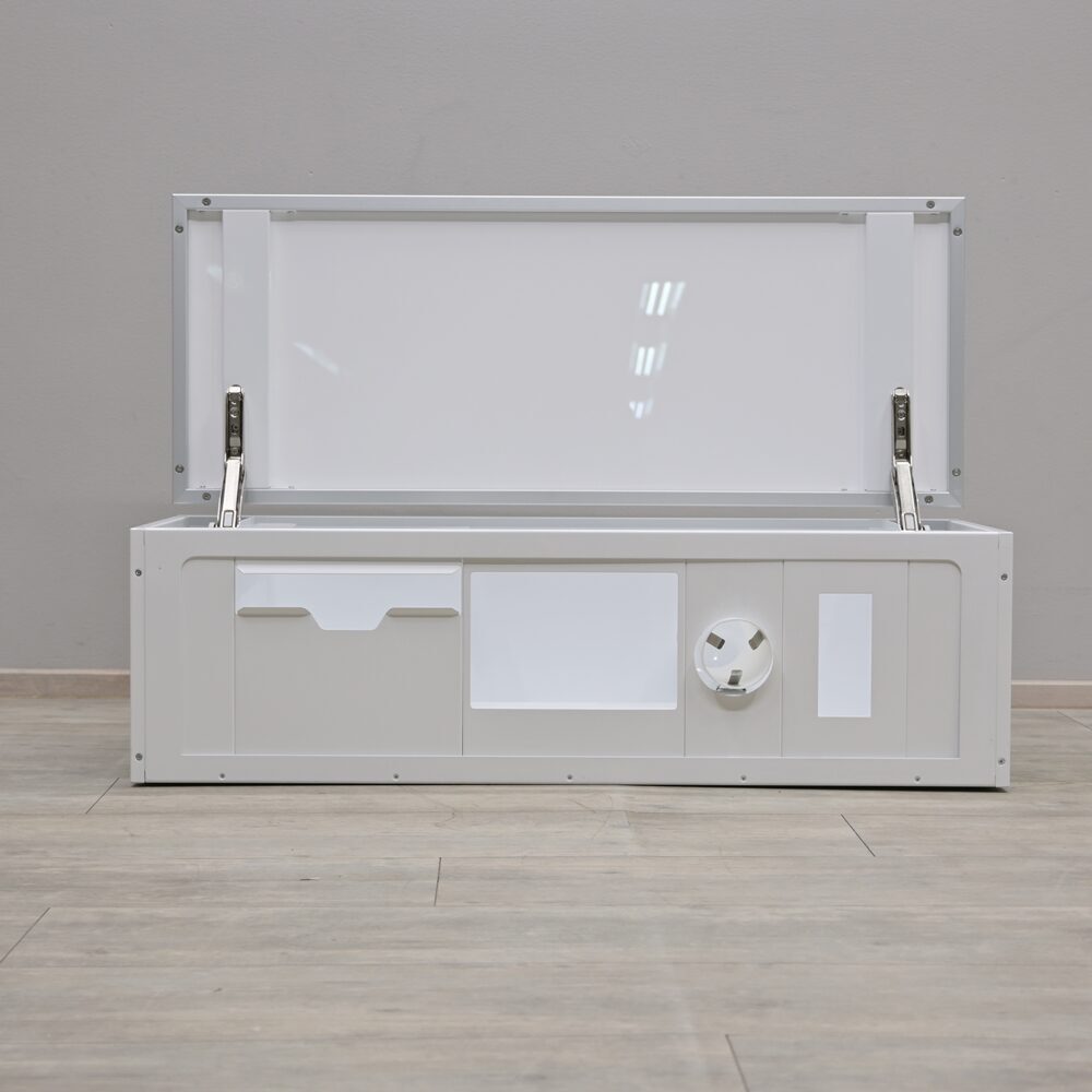 Hygieneschrank Hängeschrank, Wandmontage, Signalweiß RAL 9003, gebraucht | 324828 Hygieneschrank Hängeschrank, Wandmontage, Signalweiß RAL 9003, gebraucht | 324828