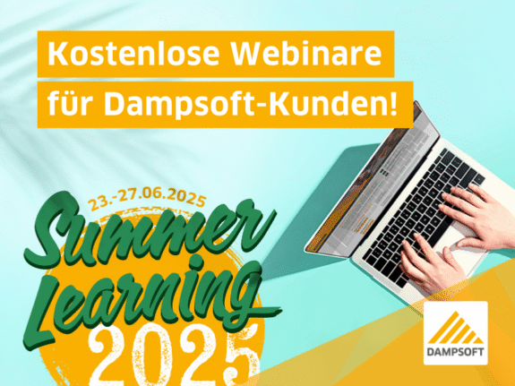 Summer Learning: Kostenfreie Webinare für Dampsoft-Kunden | 324989