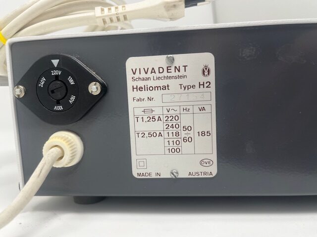 Vivadent Heliomat Polymerisationslampe | 325044 Vivadent Heliomat Polymerisationslampe | 325044