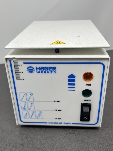Hager Werken Glaperlensterilisator Glasperlenheater | 325094 Hager Werken Glaperlensterilisator Glasperlenheater | 325094