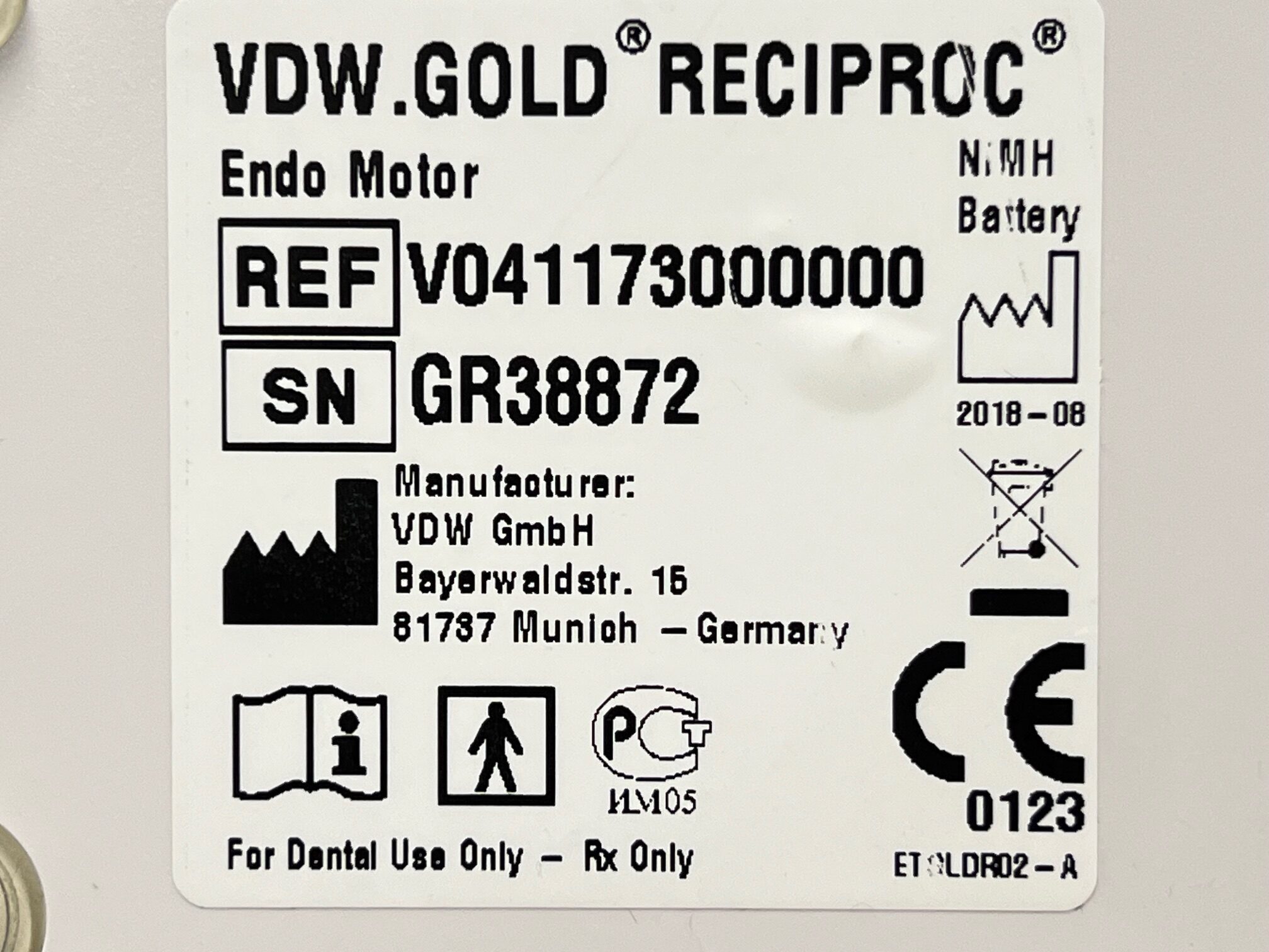VDW Gold Gerät zur maschinellem WK-Aufbereitung | 324888 VDW Gold Gerät zur maschinellem WK-Aufbereitung | 324888