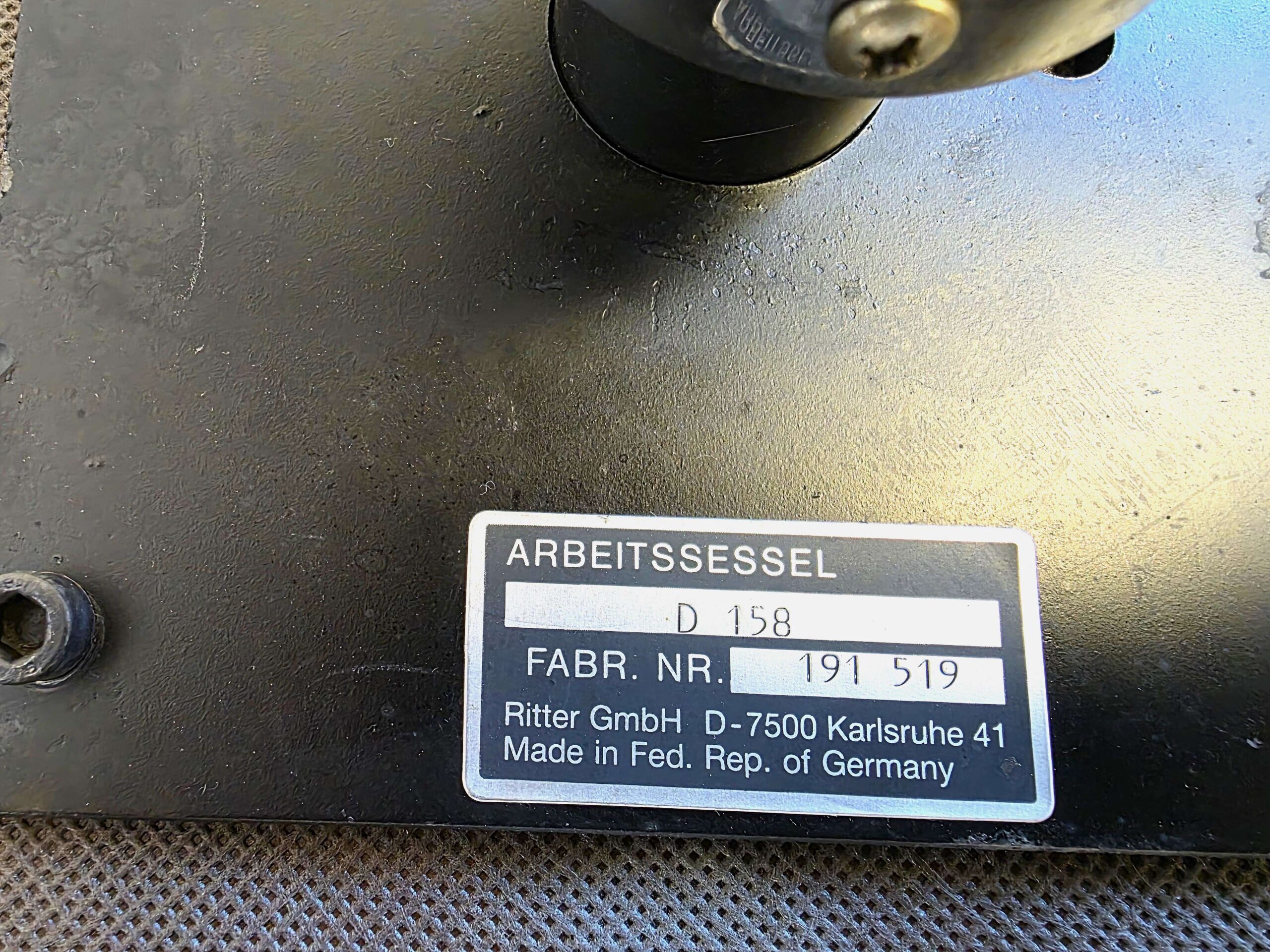 2 Ritter D158 Arbeitssessel zu verkaufen | 324547 2 Ritter D158 Arbeitssessel zu verkaufen | 324547