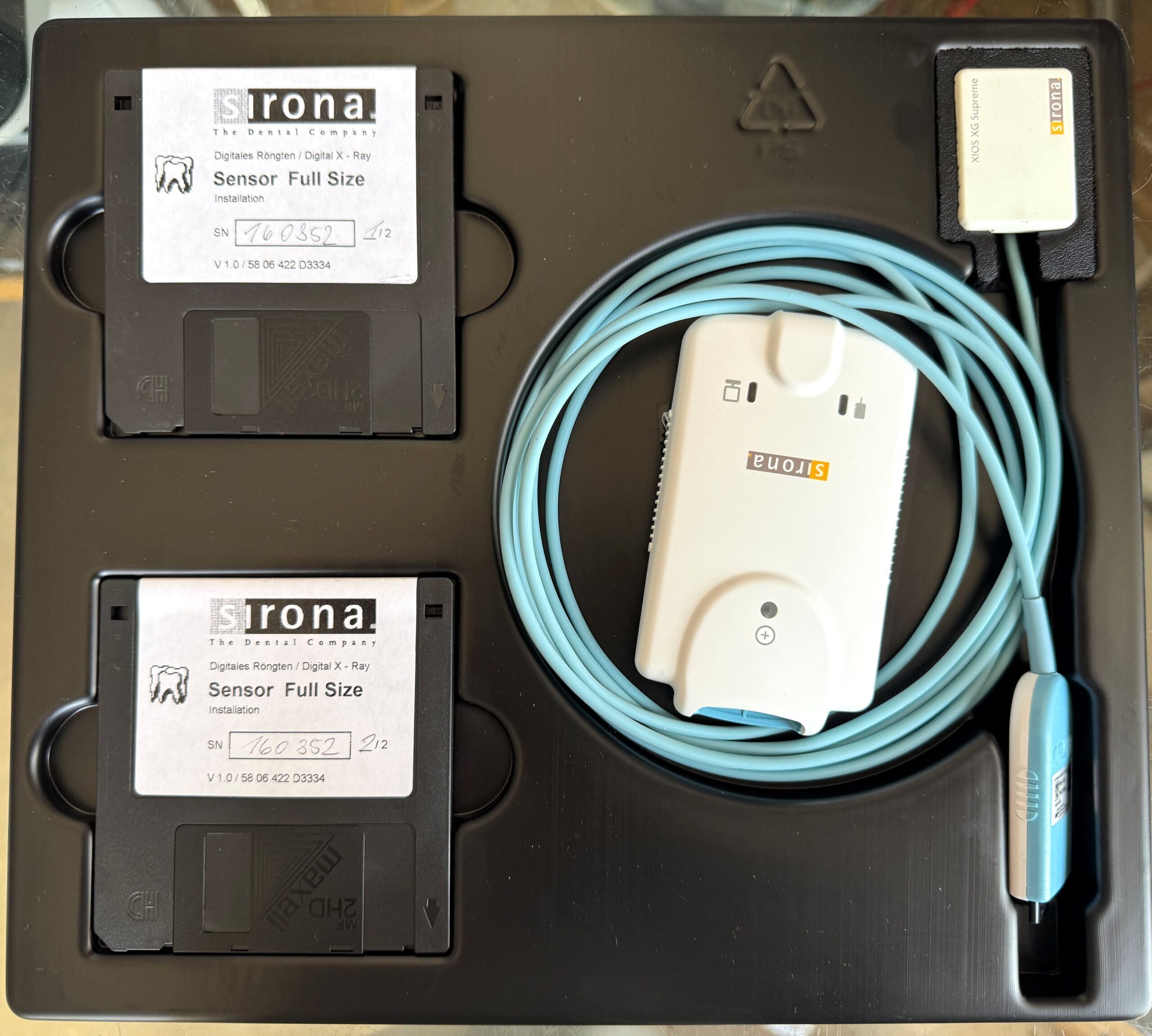 Sirona XIOS XG USB mit Supreme Sensor für intraorales Röntgen | 324431 Sirona XIOS XG USB mit Supreme Sensor für intraorales Röntgen | 324431