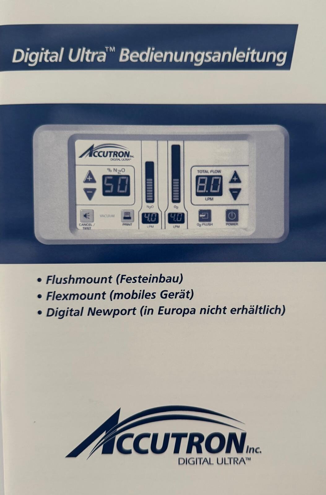 Lachgassystem Digital Ultra der Firma Accutron | 326683 Lachgassystem Digital Ultra der Firma Accutron | 326683