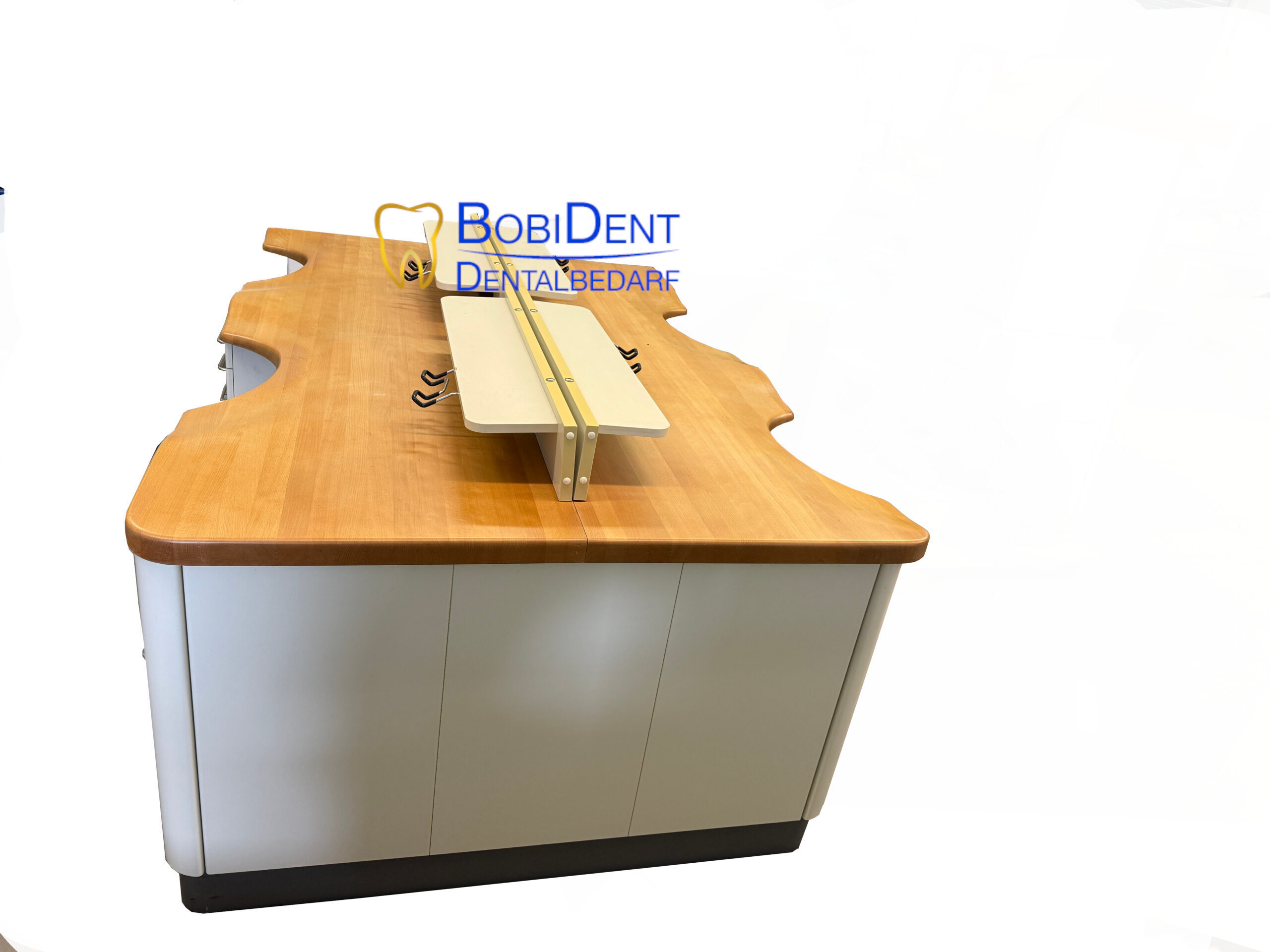 Freuding Dentalmöbel 4er-Arbeitsplatz Buchenplatte inkl.Absaugung Top Zustand | 326132 Freuding Dentalmöbel 4er-Arbeitsplatz Buchenplatte inkl.Absaugung Top Zustand | 326132