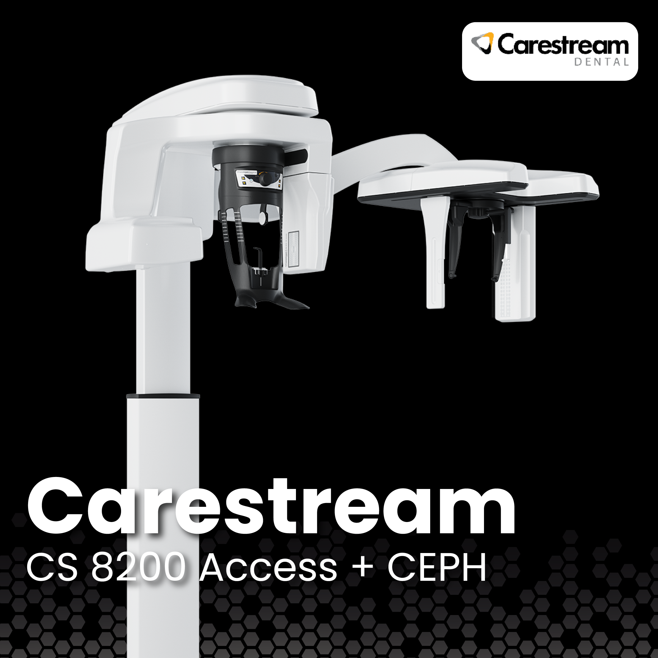 Carestream CS 8200 Access 3D FOV 10×10 + Scan Ceph | 326887 Carestream CS 8200 Access 3D FOV 10×10 + Scan Ceph | 326887