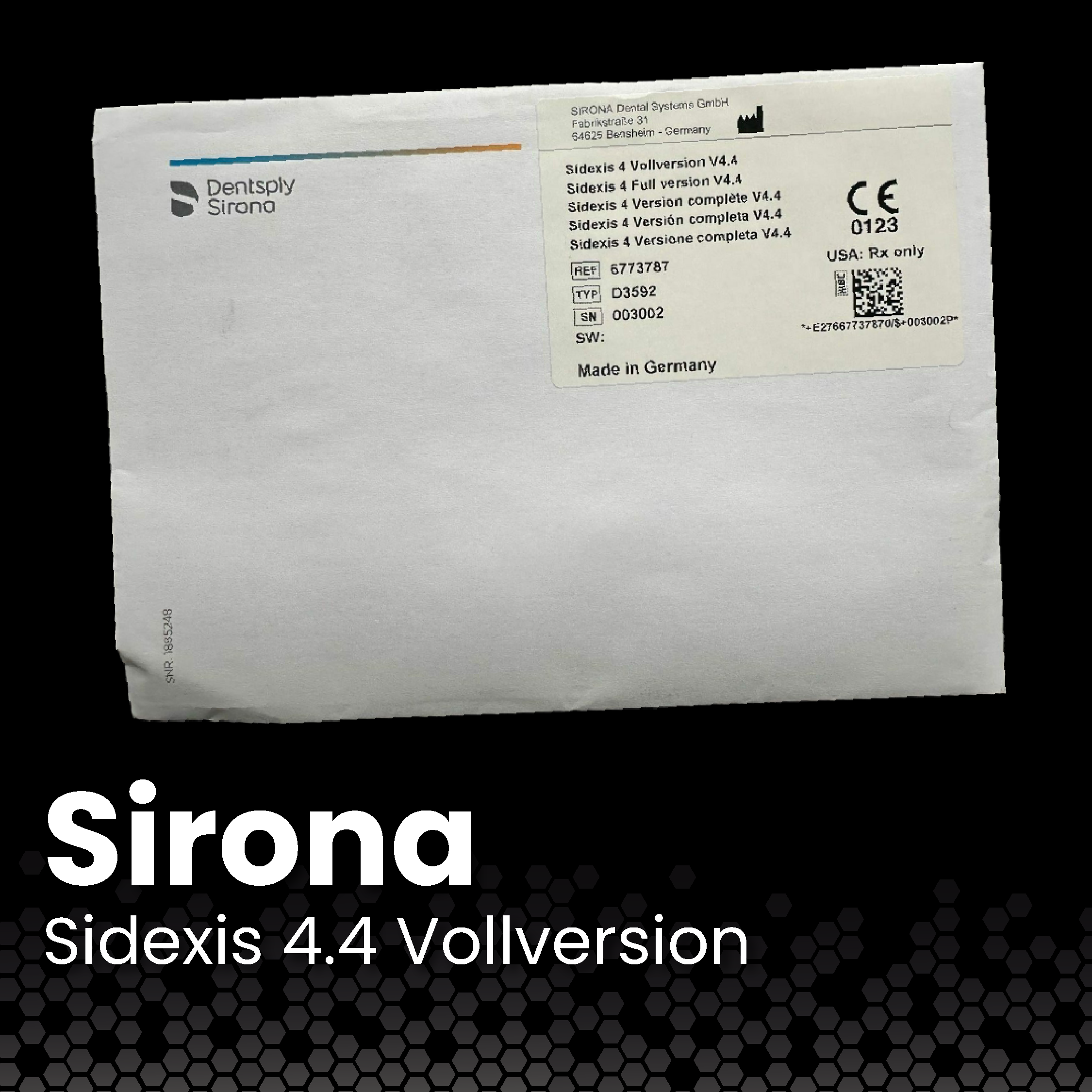 Sirona Sidexis 4.4 Vollversion | 326959 Sirona Sidexis 4.4 Vollversion | 326959