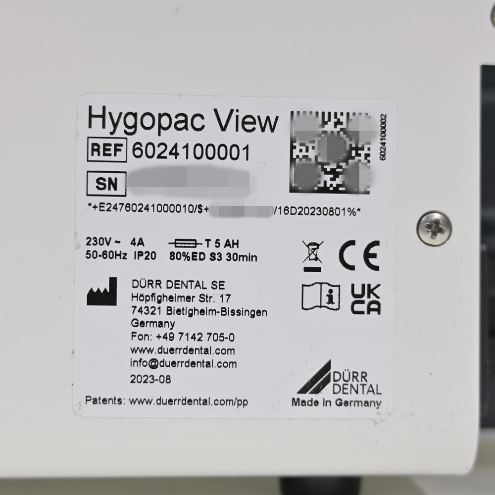 Dürr Dental Hygopac view Durchlaufsiegelgerät Gebraucht | 326225 Dürr Dental Hygopac view Durchlaufsiegelgerät Gebraucht | 326225