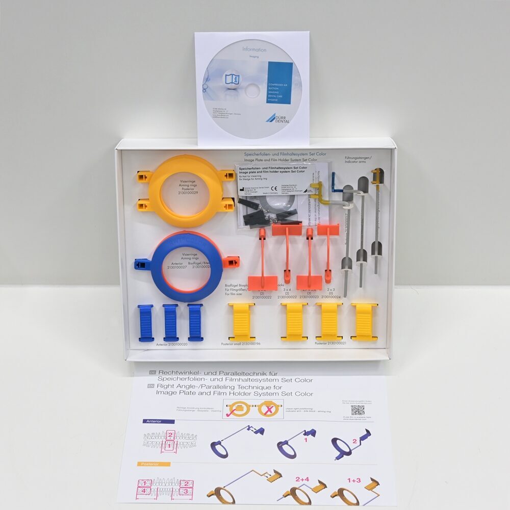 Dürr Dental Speicherfolien Haltesystem Set Color Neuwertig Ausstellungsstück | 326143 Dürr Dental Speicherfolien Haltesystem Set Color Neuwertig Ausstellungsstück | 326143