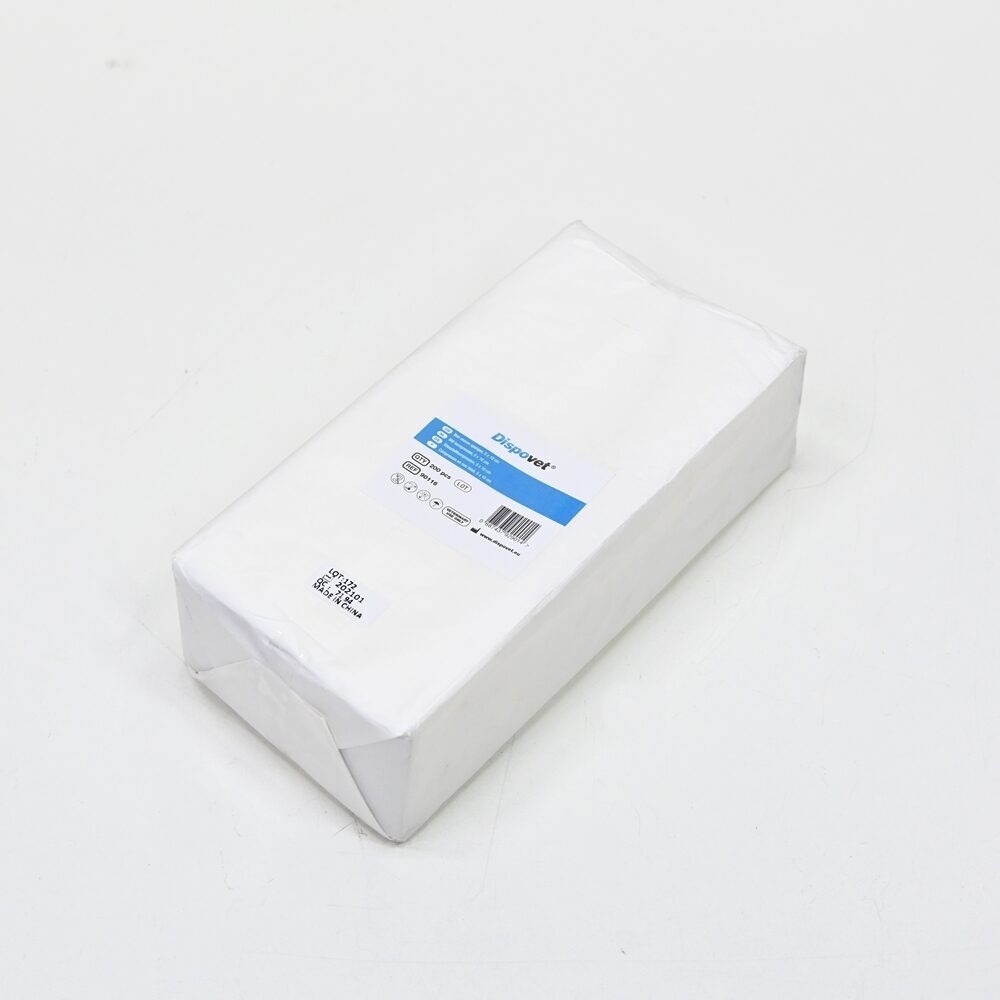 Dispovet Veterinärbedarf Vliesstoffkompressen 5 x 10 cm 200 Stück je Packung | 327618 Dispovet Veterinärbedarf Vliesstoffkompressen 5 x 10 cm 200 Stück je Packung | 327618