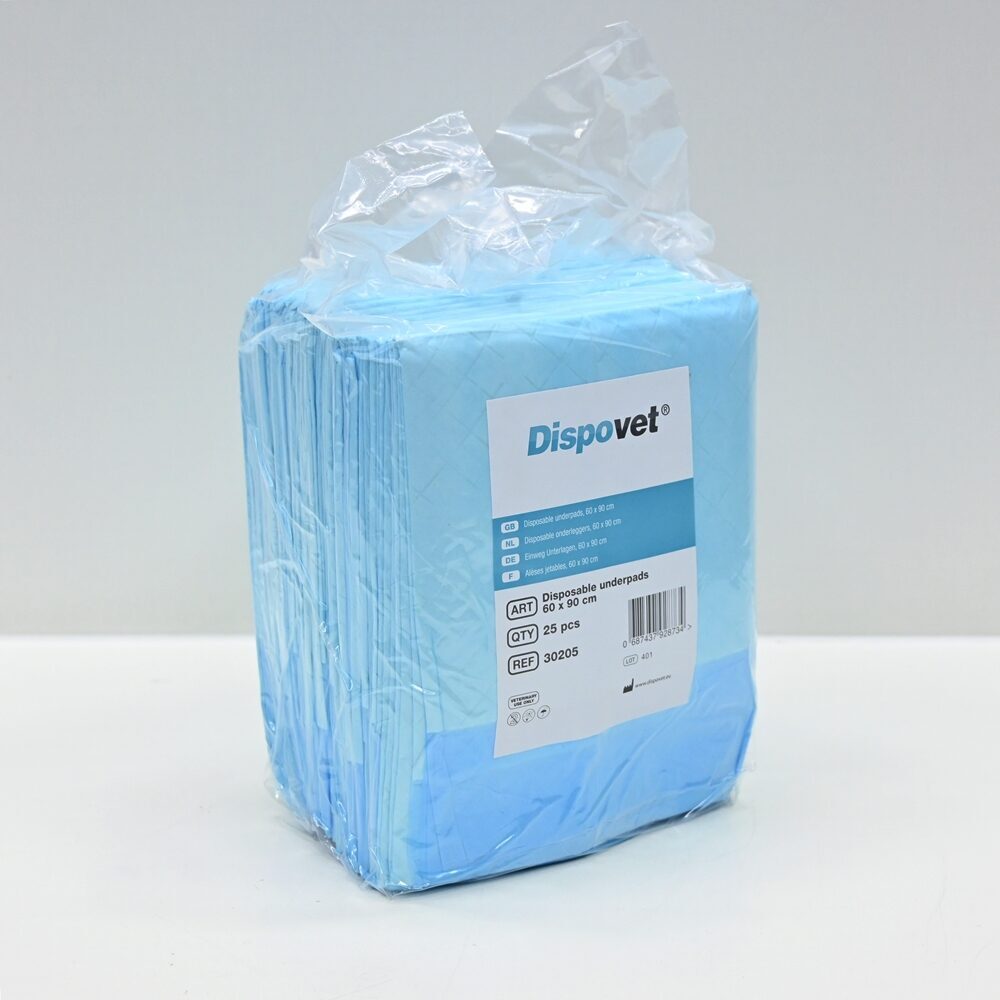 Dispovet Veterinärbedarf Einweg Unterlagen 60×90 cm 6×25 Stück je Paket | 327078 Dispovet Veterinärbedarf Einweg Unterlagen 60×90 cm 6×25 Stück je Paket | 327078