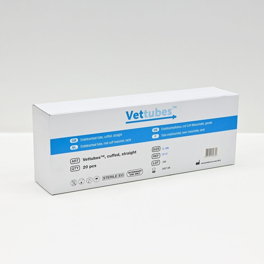 Vettubes Veterinärbedarf Endotrachealtubus mit Cuff-Manschette gerade 10,0 mm | 327713 Vettubes Veterinärbedarf Endotrachealtubus mit Cuff-Manschette gerade 10,0 mm | 327713