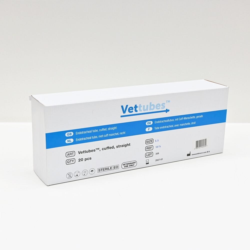 Vettubes Veterinärbedarf Endotrachealtubus mit Cuff-Manschette gerade 5,5 mm | 327657 Vettubes Veterinärbedarf Endotrachealtubus mit Cuff-Manschette gerade 5,5 mm | 327657