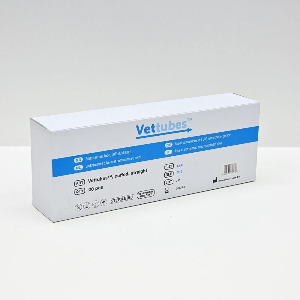 Vettubes Veterinärbedarf Endotrachealtubus mit Cuff-Manschette gerade 4,5 mm | 327648 Vettubes Veterinärbedarf Endotrachealtubus mit Cuff-Manschette gerade 4,5 mm | 327648