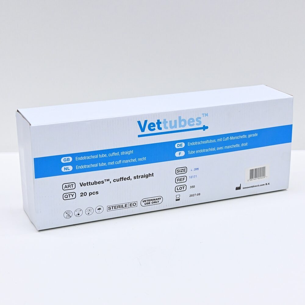 Vettubes Veterinärbedarf Endotrachealtubus mit Cuff-Manschette gerade 4,0 mm | 327704 Vettubes Veterinärbedarf Endotrachealtubus mit Cuff-Manschette gerade 4,0 mm | 327704