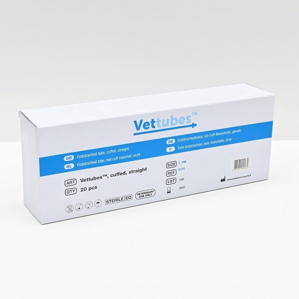 Vettubes Veterinärbedarf Endotrachealtubus mit Cuff-Manschette gerade 6,5 mm | 327638 Vettubes Veterinärbedarf Endotrachealtubus mit Cuff-Manschette gerade 6,5 mm | 327638