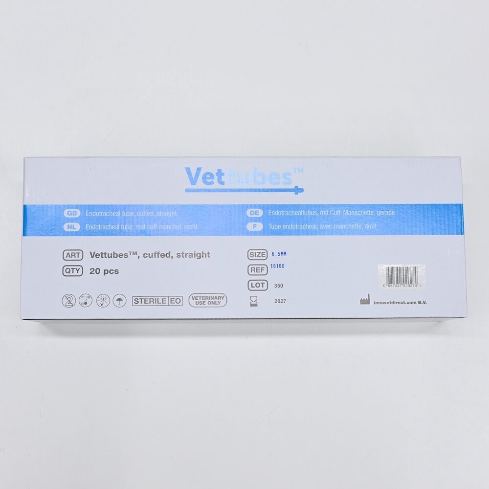 Vettubes Veterinärbedarf Endotrachealtubus mit Cuff-Manschette gerade 6,5 mm | 327639 Vettubes Veterinärbedarf Endotrachealtubus mit Cuff-Manschette gerade 6,5 mm | 327639