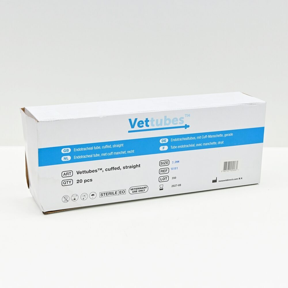 Vettubes Veterinärbedarf Endotrachealtubus mit Cuff-Manschette gerade 7,0 mm | 327678 Vettubes Veterinärbedarf Endotrachealtubus mit Cuff-Manschette gerade 7,0 mm | 327678