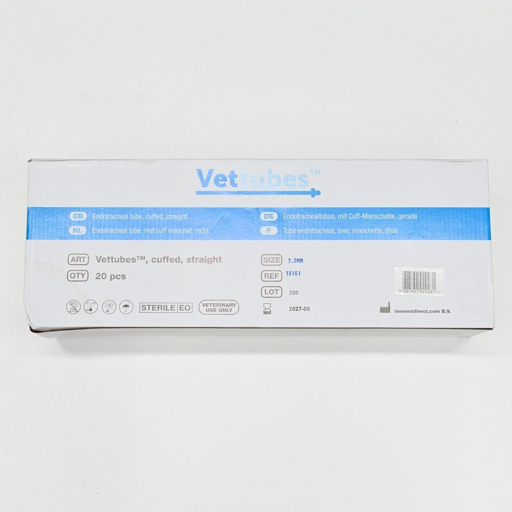 Vettubes Veterinärbedarf Endotrachealtubus mit Cuff-Manschette gerade 7,0 mm | 327679 Vettubes Veterinärbedarf Endotrachealtubus mit Cuff-Manschette gerade 7,0 mm | 327679
