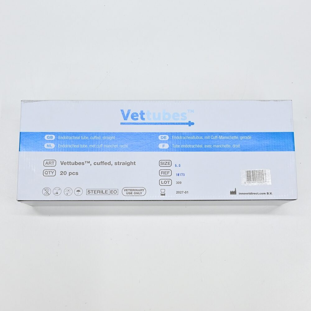 Vettubes Veterinärbedarf Endotrachealtubus mit Cuff-Manschette gerade 5,0 mm | 327622 Vettubes Veterinärbedarf Endotrachealtubus mit Cuff-Manschette gerade 5,0 mm | 327622