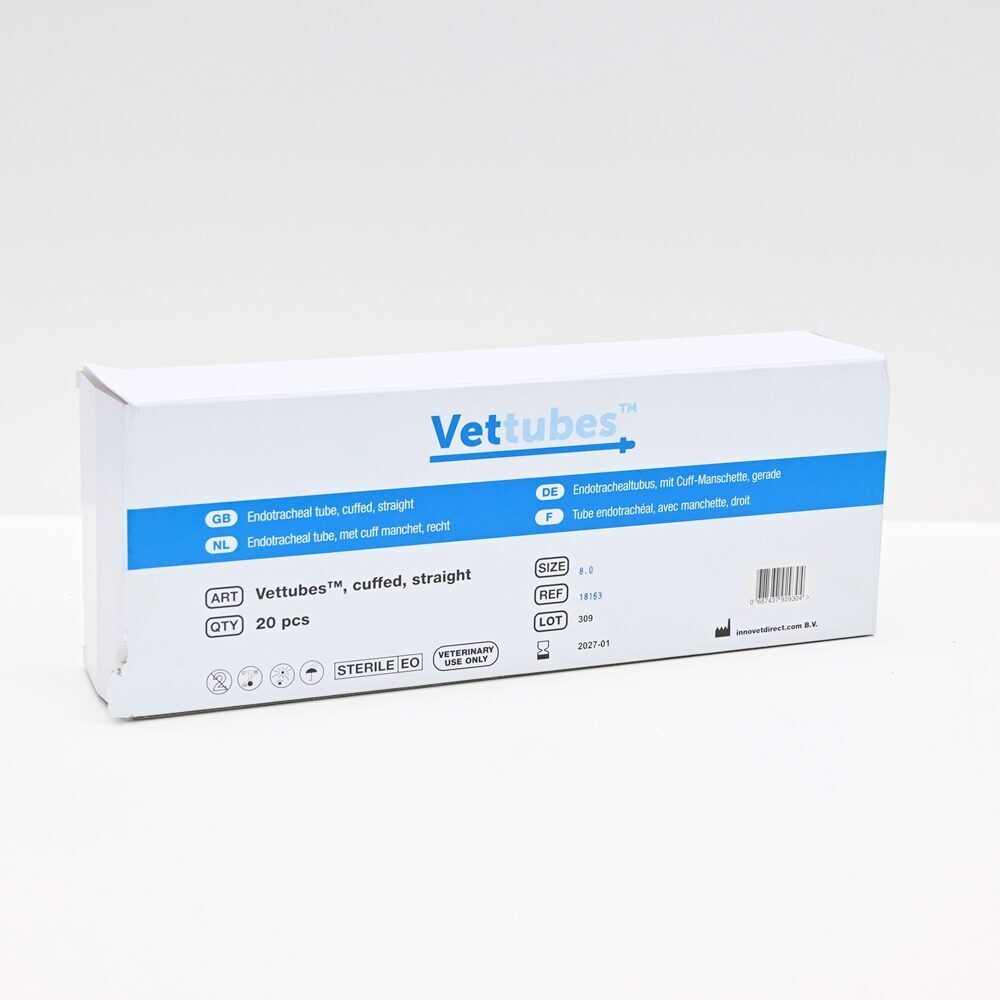 Vettubes Veterinärbedarf Endotrachealtubus mit Cuff-Manschette gerade 8,0 mm | 327674 Vettubes Veterinärbedarf Endotrachealtubus mit Cuff-Manschette gerade 8,0 mm | 327674