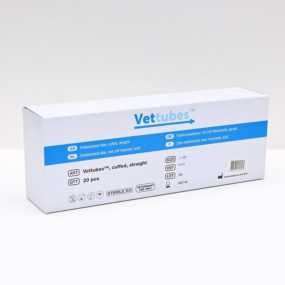 Vettubes Veterinärbedarf Endotrachealtubus mit Cuff-Manschette gerade 3,0 mm | 327685 Vettubes Veterinärbedarf Endotrachealtubus mit Cuff-Manschette gerade 3,0 mm | 327685