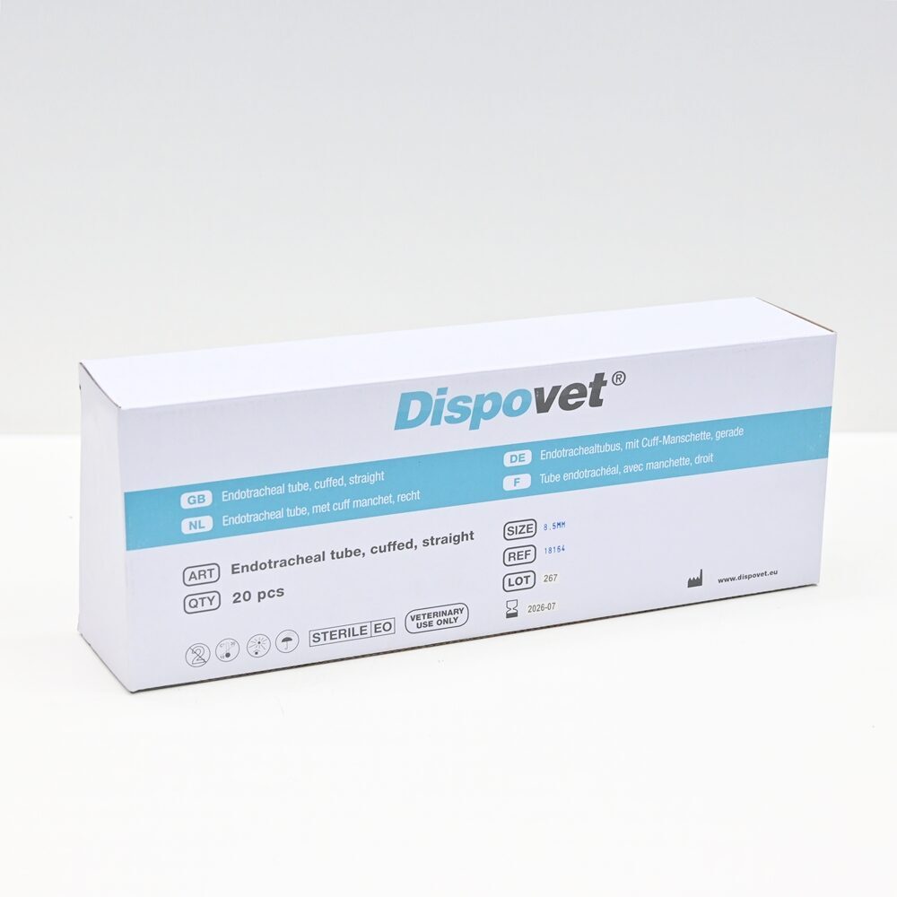 Dispovet Veterinärbedarf Endotrachealtubus mit Cuff-Manschette gerade 8,5 mm | 327708 Dispovet Veterinärbedarf Endotrachealtubus mit Cuff-Manschette gerade 8,5 mm | 327708