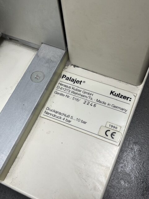 Heraeus Kulzer Palajet Druckluft Injektionsgerät Dental | 325956 Heraeus Kulzer Palajet Druckluft Injektionsgerät Dental | 325956