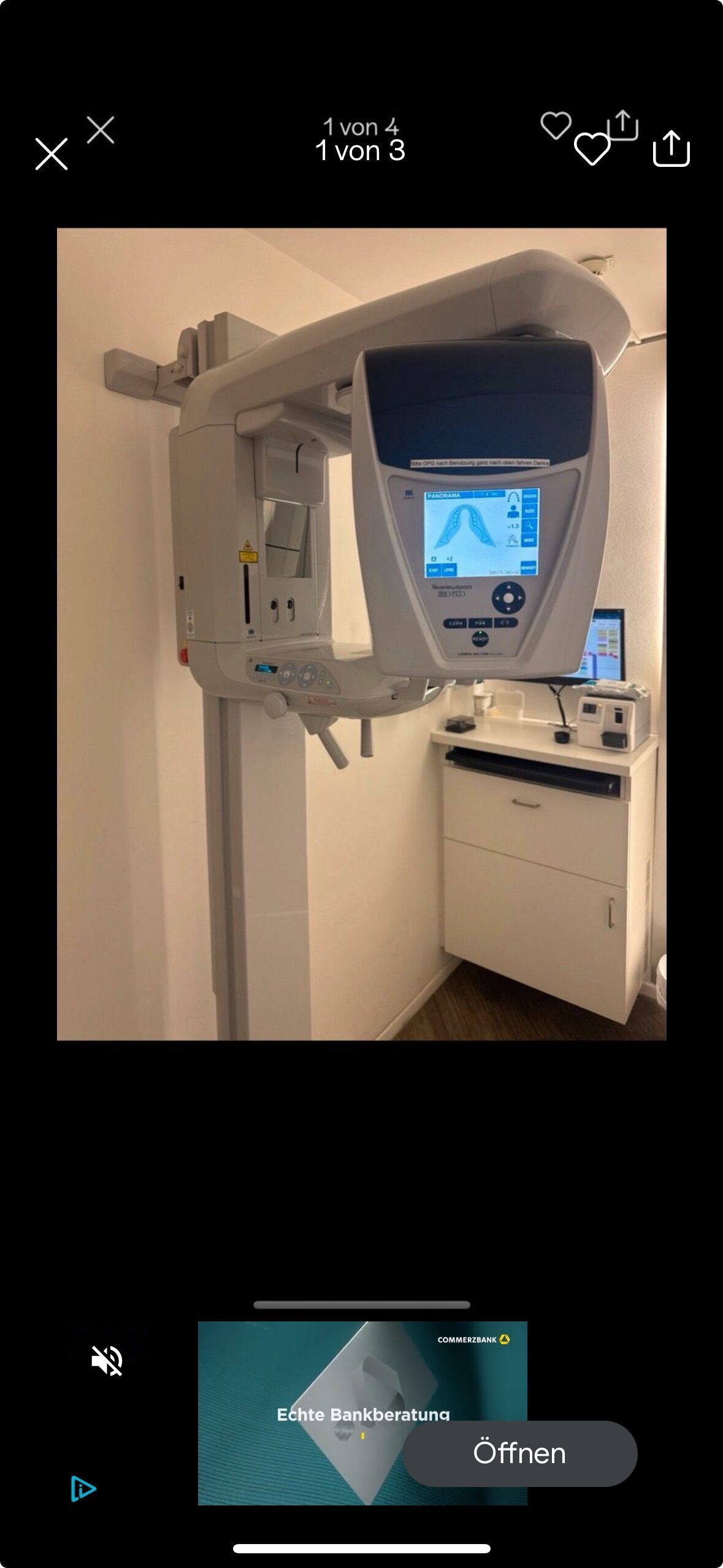 Morita F 40 Veraviewepocs 3D Digitaler Volumentomograph | 326653 Morita F 40 Veraviewepocs 3D Digitaler Volumentomograph | 326653