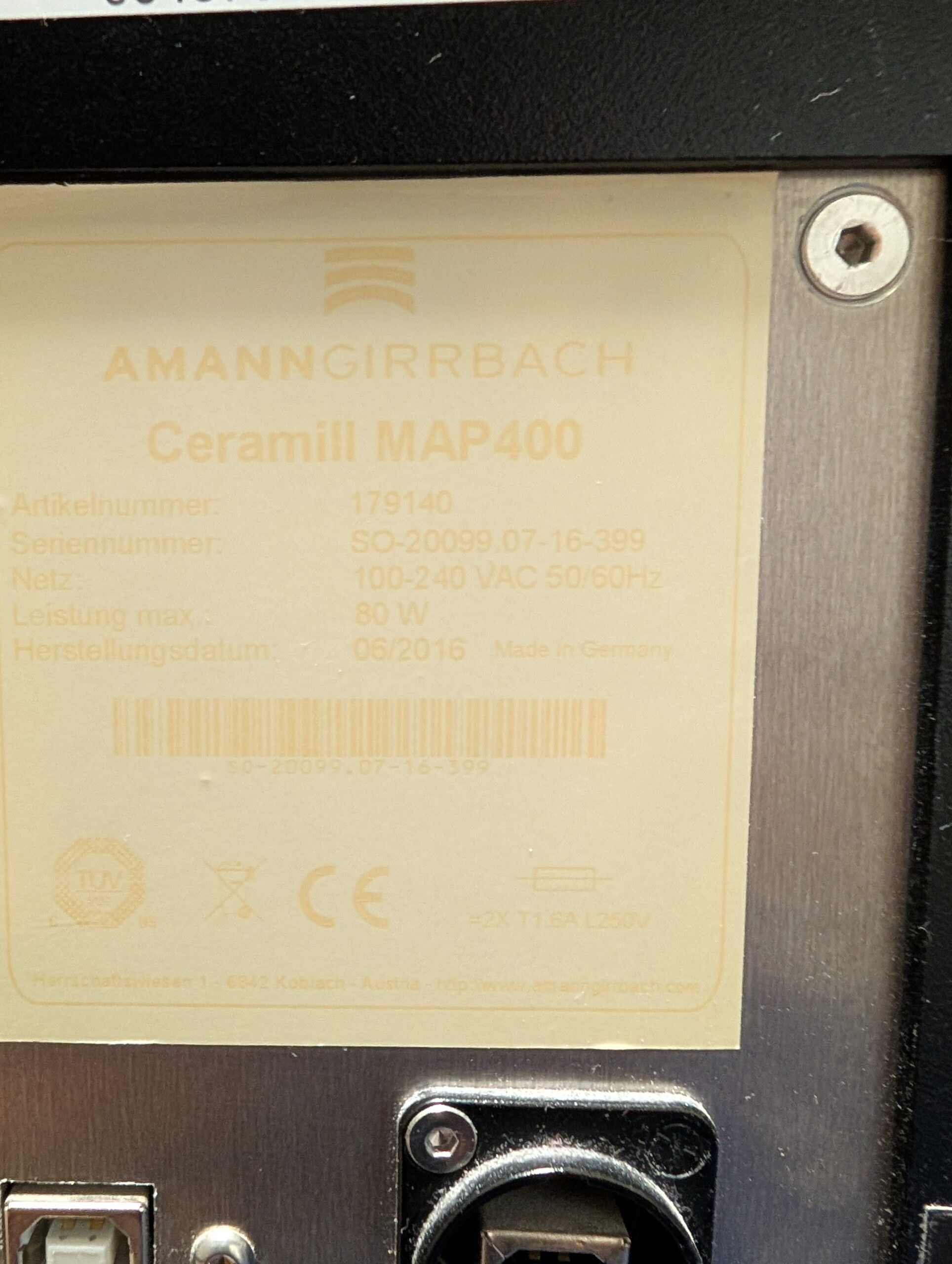 Modellscanner Ceramil MAP400 | 327610 Modellscanner Ceramil MAP400 | 327610