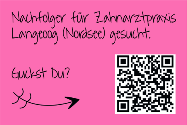 Nachfolger für Zahnarztpraxis auf Langeoog (Nordsee) gesucht. | 327750 Nachfolger für Zahnarztpraxis auf Langeoog (Nordsee) gesucht. | 327750