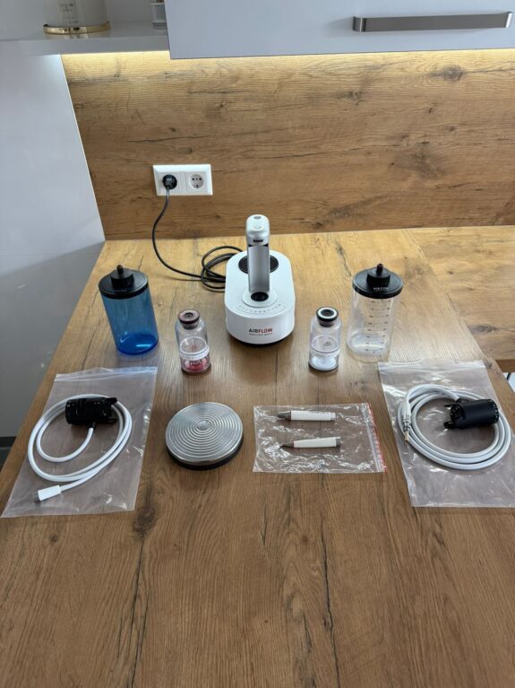 EMS AIR FLOW Prophylaxis Master Prophylaxegerät + Zubehör Aktuelles Modell ! | 328032