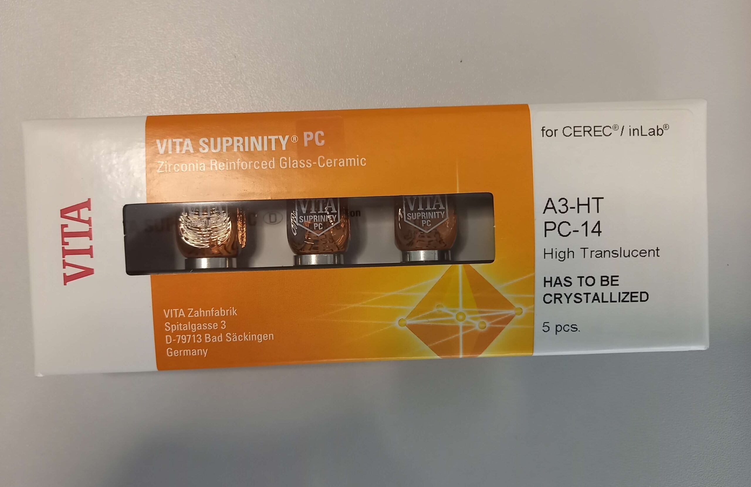 VITA Suprinity PC A3-HT PC-14 | 328532 VITA Suprinity PC A3-HT PC-14 | 328532