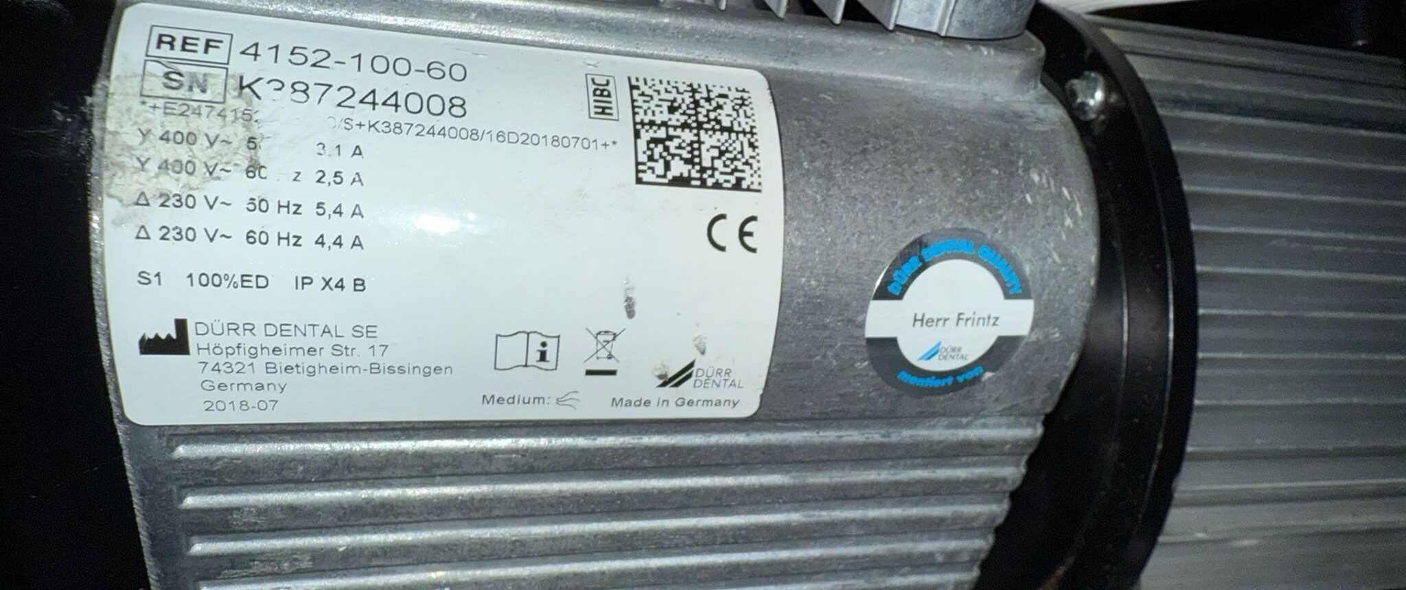 DÜRR Kompressor DUO Typ 5252-51 Silver Airline / Membran Trocknung BJ 2019 400V | 329820 DÜRR Kompressor DUO Typ 5252-51 Silver Airline / Membran Trocknung BJ 2019 400V | 329820