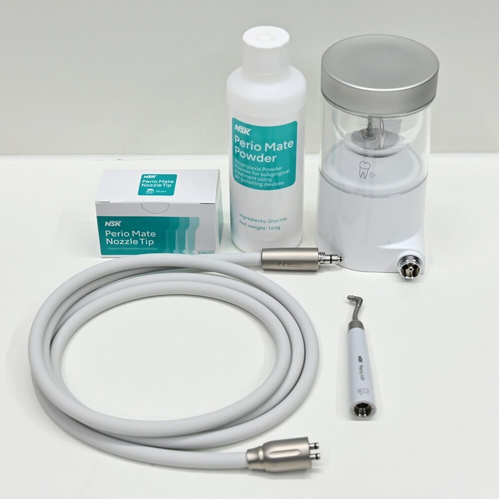 NSK Varios Combi Pro 2.0 Ultraschall- und Pulvertherapiegerät, inkl. Perio Set & i Cart Prophy 2 neu | 328664