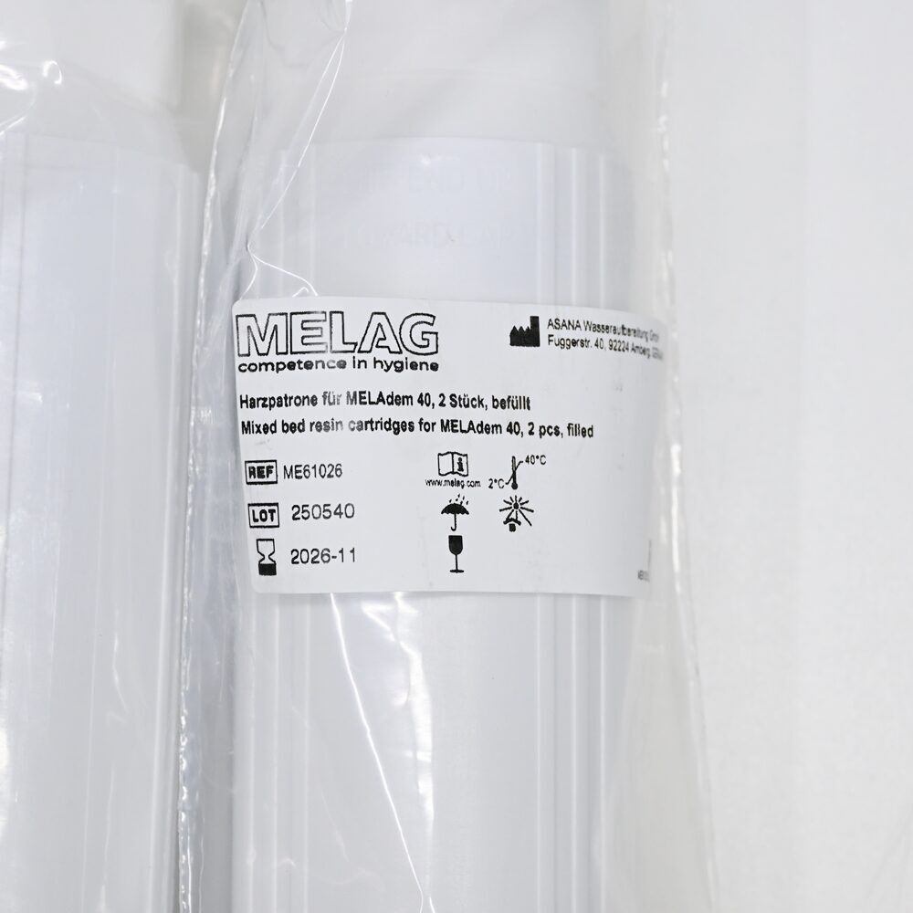 Melag MELAdem 40 Wasseraufbereitungsanlage inkl. 2 Harzpatronen, neu | 328985 Melag MELAdem 40 Wasseraufbereitungsanlage inkl. 2 Harzpatronen, neu | 328985