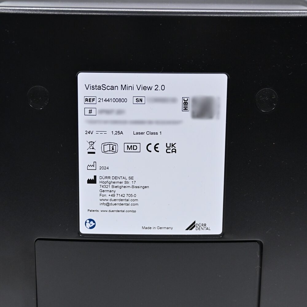 Dürr Dental VistaScan Mini View 2.0 Speicherfolienscanner, Ausstellungsstück | 329805 Dürr Dental VistaScan Mini View 2.0 Speicherfolienscanner, Ausstellungsstück | 329805
