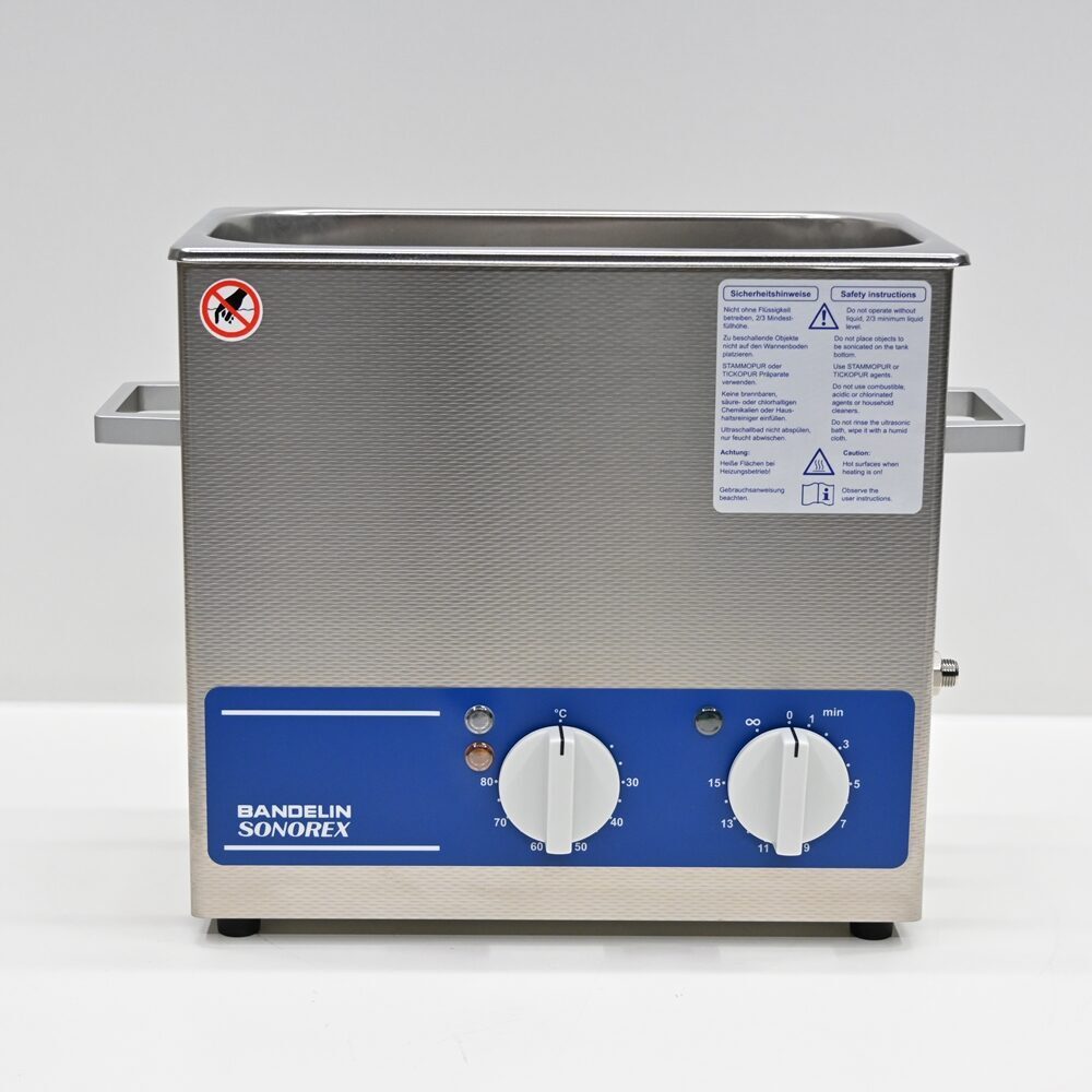 Bandelin SONOREX SUPER RK 255 H Ultraschallbad mit Heizung, Ausstellungsstück | 328996 Bandelin SONOREX SUPER RK 255 H Ultraschallbad mit Heizung, Ausstellungsstück | 328996