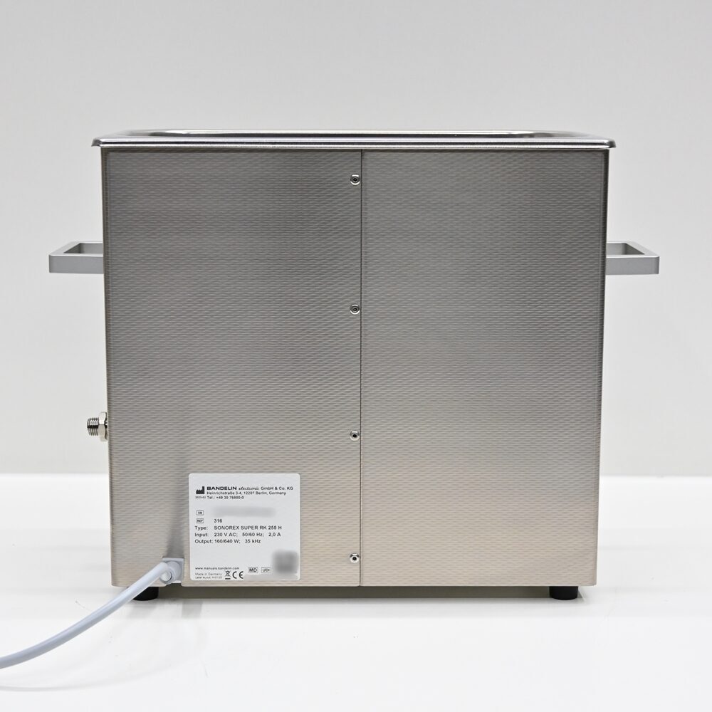 Bandelin SONOREX SUPER RK 255 H Ultraschallbad mit Heizung, Ausstellungsstück | 328998 Bandelin SONOREX SUPER RK 255 H Ultraschallbad mit Heizung, Ausstellungsstück | 328998