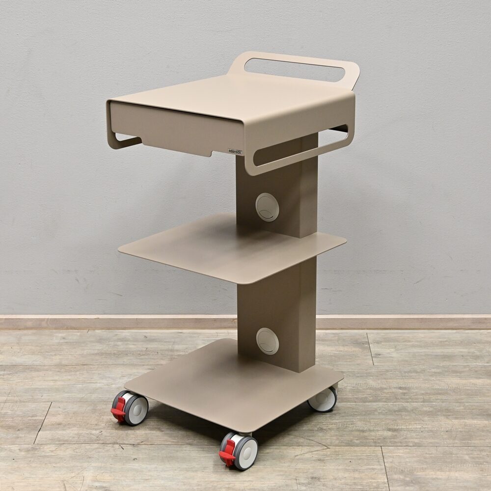 Edarredo Flexy 4C Cart Gerätewagen mit Schublade, Sand, Aussteller | 329564 Edarredo Flexy 4C Cart Gerätewagen mit Schublade, Sand, Aussteller | 329564