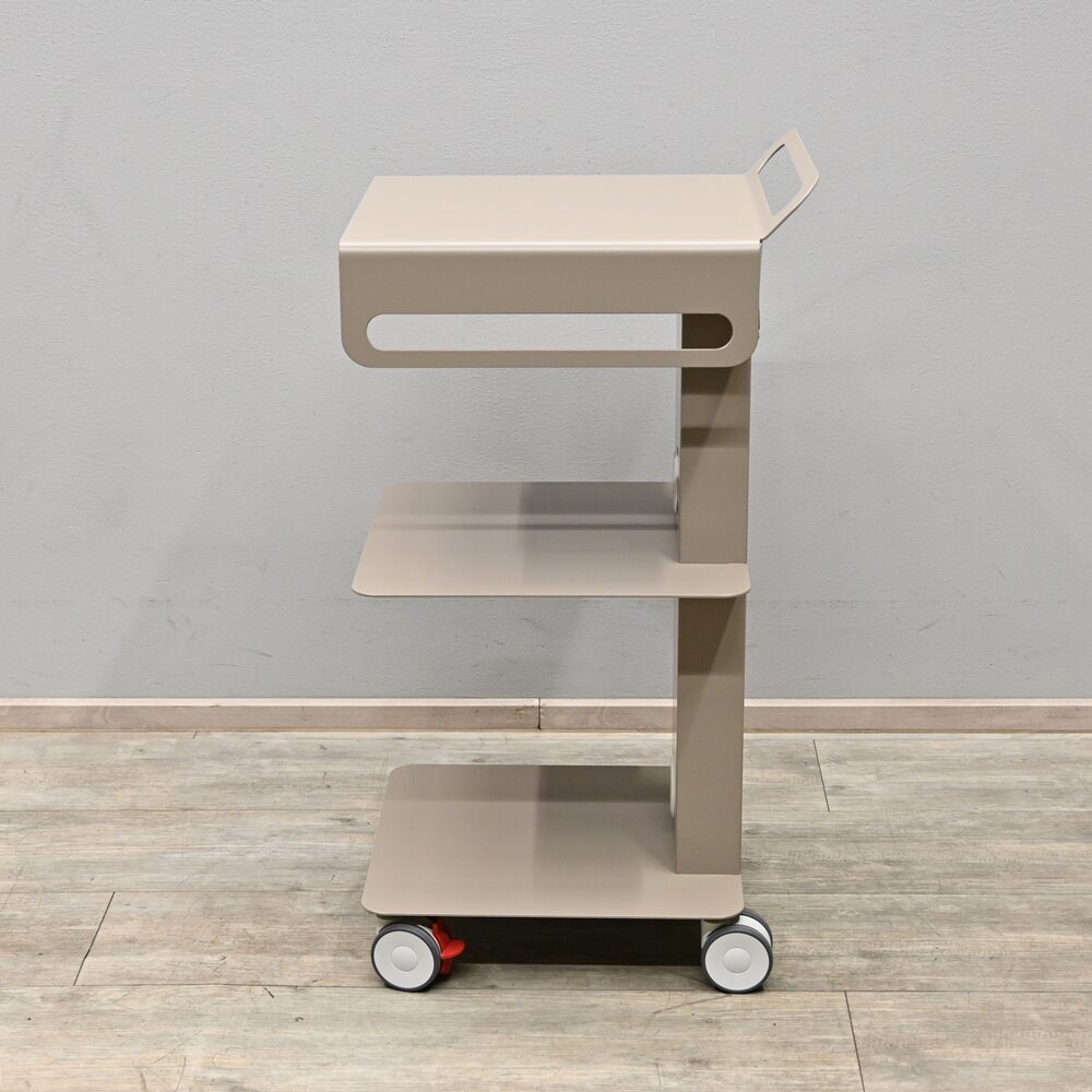 Edarredo Flexy 4C Cart Gerätewagen mit Schublade, Sand, Aussteller | 329565 Edarredo Flexy 4C Cart Gerätewagen mit Schublade, Sand, Aussteller | 329565