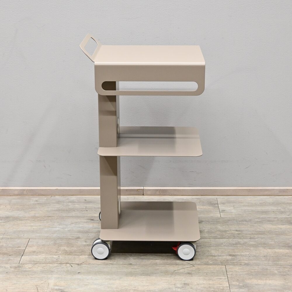 Edarredo Flexy 4C Cart Gerätewagen mit Schublade, Sand, Aussteller | 329567 Edarredo Flexy 4C Cart Gerätewagen mit Schublade, Sand, Aussteller | 329567