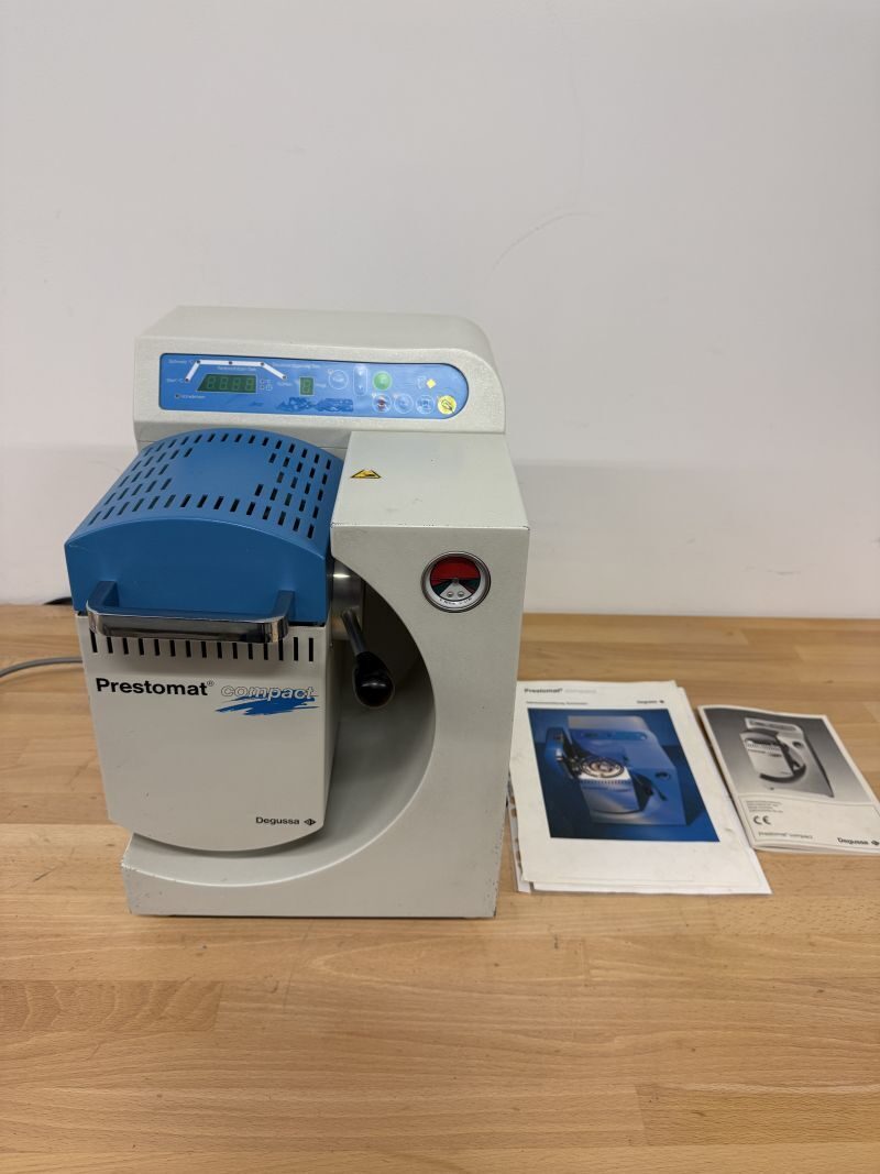 Degussa Prestomat Compact Gießgerät inkl. Heizung Vakuum Druckgussgerät | 329102 Degussa Prestomat Compact Gießgerät inkl. Heizung Vakuum Druckgussgerät | 329102