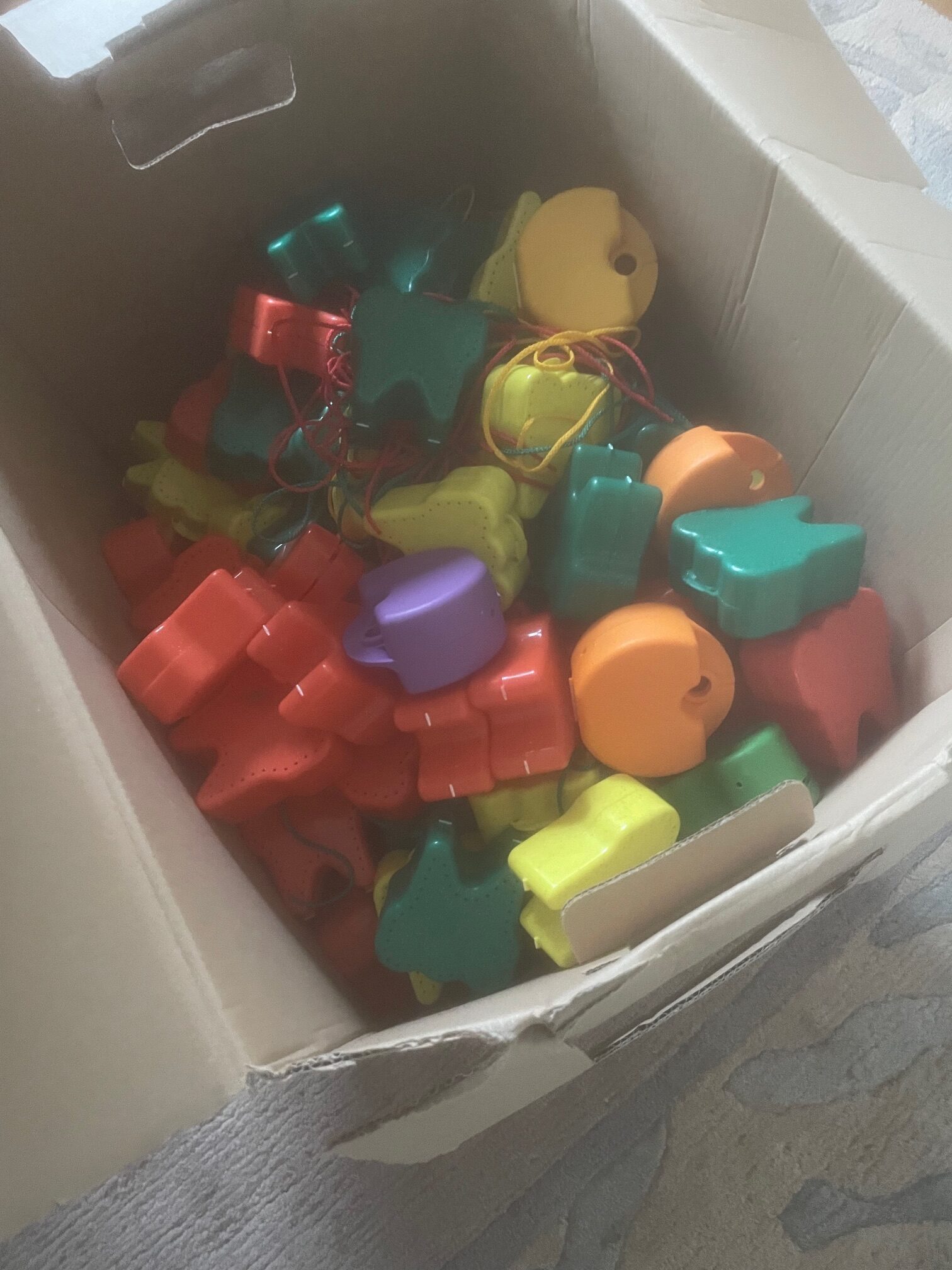 248 bunte Zahnspangendosen | 329712 248 bunte Zahnspangendosen | 329712