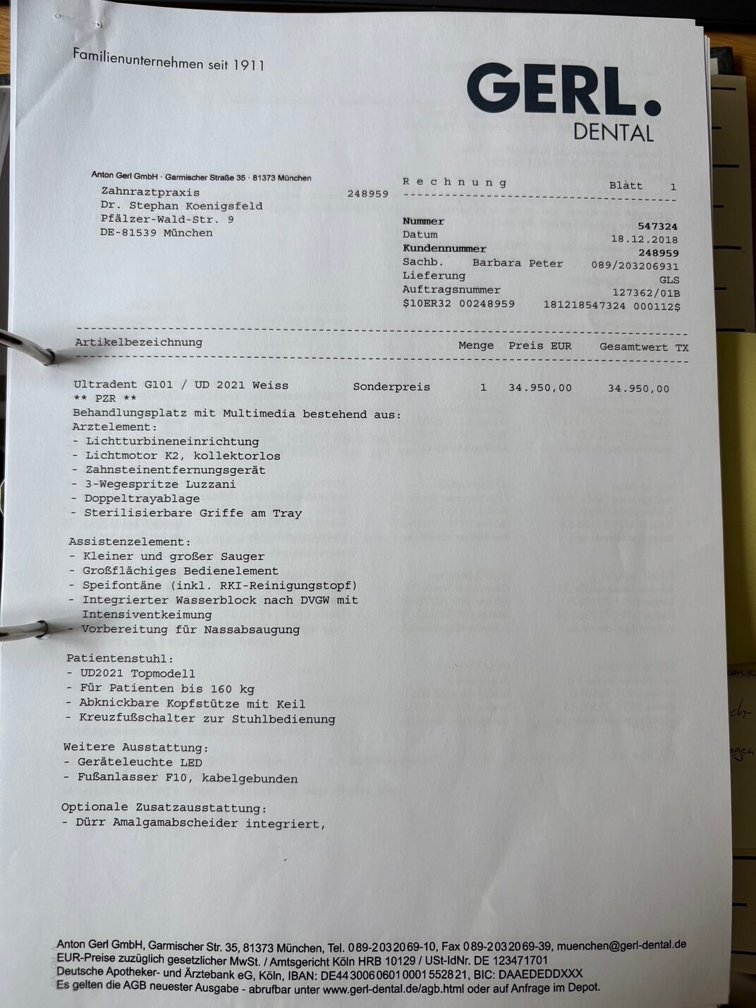 Zahnarztstuhl (Behandlungseinheit) ULTRADENT Typ UP 2020 aus dem Jahr 2018 mit Multimediapaket (zertifizierter neovo Bildschirm und neue intraorale Kamera von Acteon) und zwei Arbeitssessel | 329029 Zahnarztstuhl (Behandlungseinheit) ULTRADENT Typ UP 2020 aus dem Jahr 2018 mit Multimediapaket (zertifizierter neovo Bildschirm und neue intraorale Kamera von Acteon) und zwei Arbeitssessel | 329029
