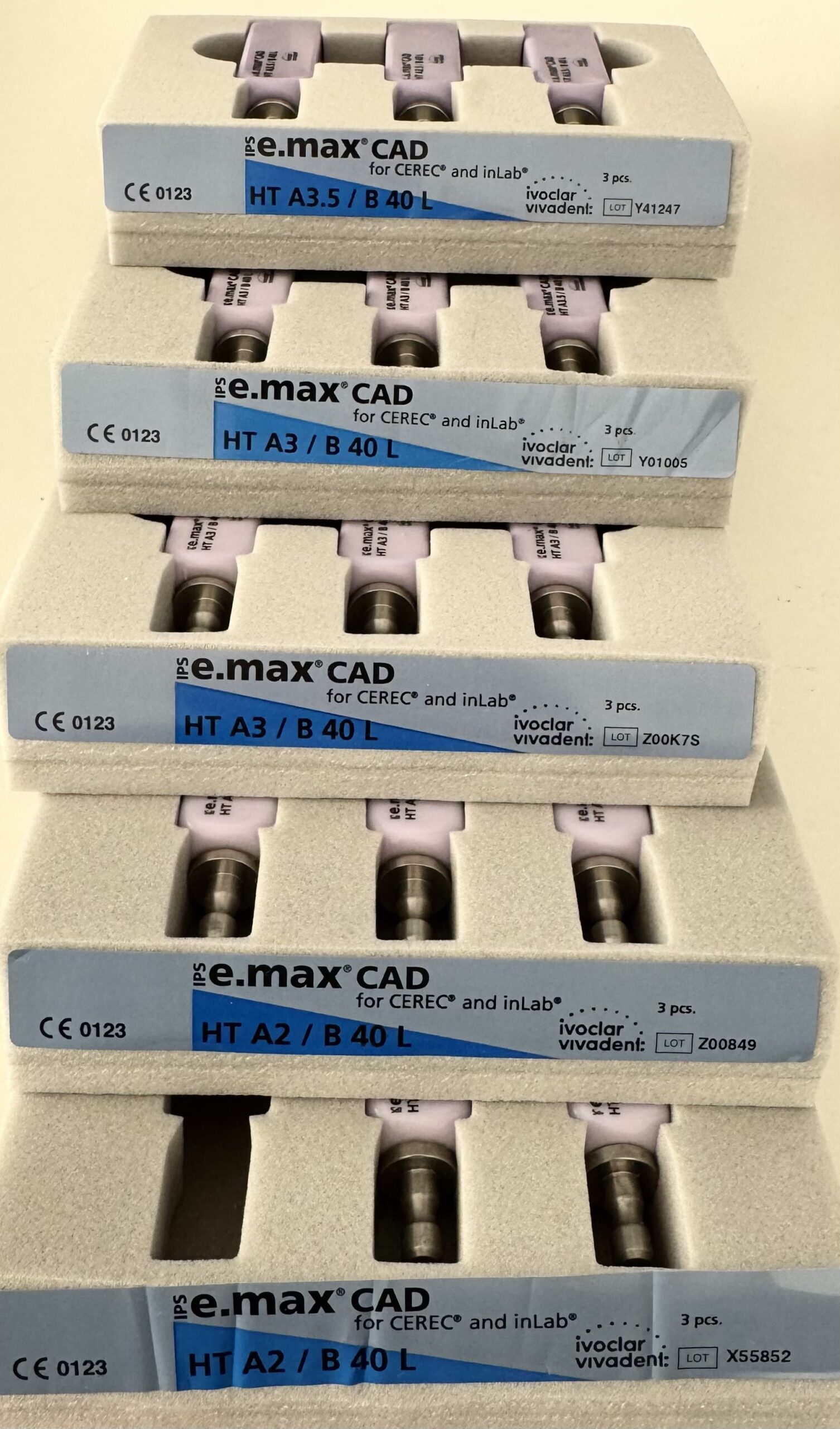 Ivoclar IPS e.max HT B40 L Blöcke Cerec CAD/Cam | 328537 Ivoclar IPS e.max HT B40 L Blöcke Cerec CAD/Cam | 328537