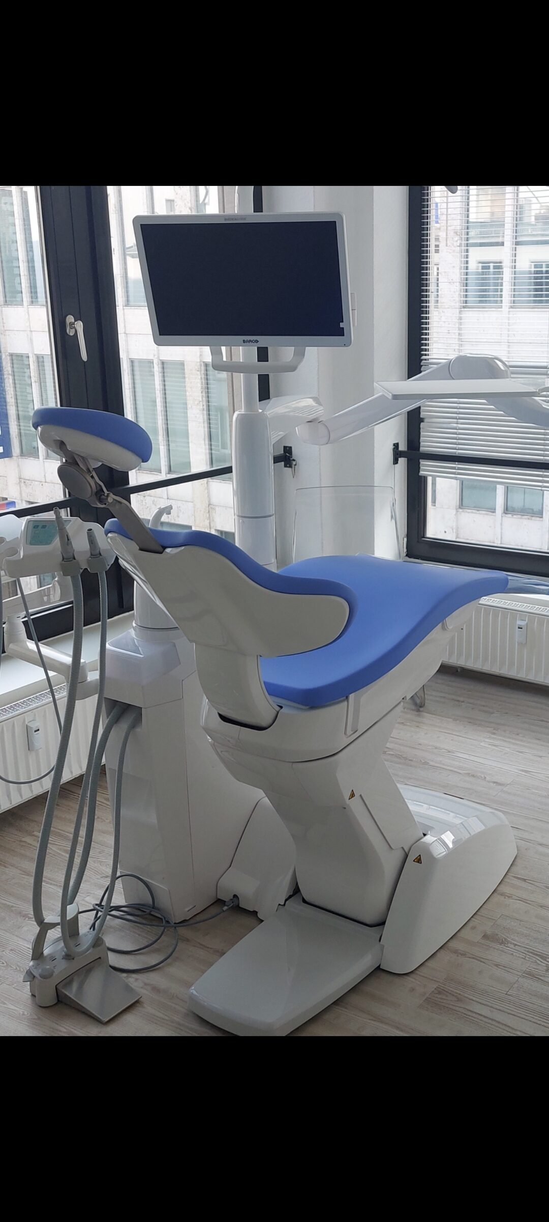Polster Komplettset Behandlungsstuhl Anthos A9 neu in Blau (AZZURRO) mit Polster für Armlehnen | 328982 Polster Komplettset Behandlungsstuhl Anthos A9 neu in Blau (AZZURRO) mit Polster für Armlehnen | 328982