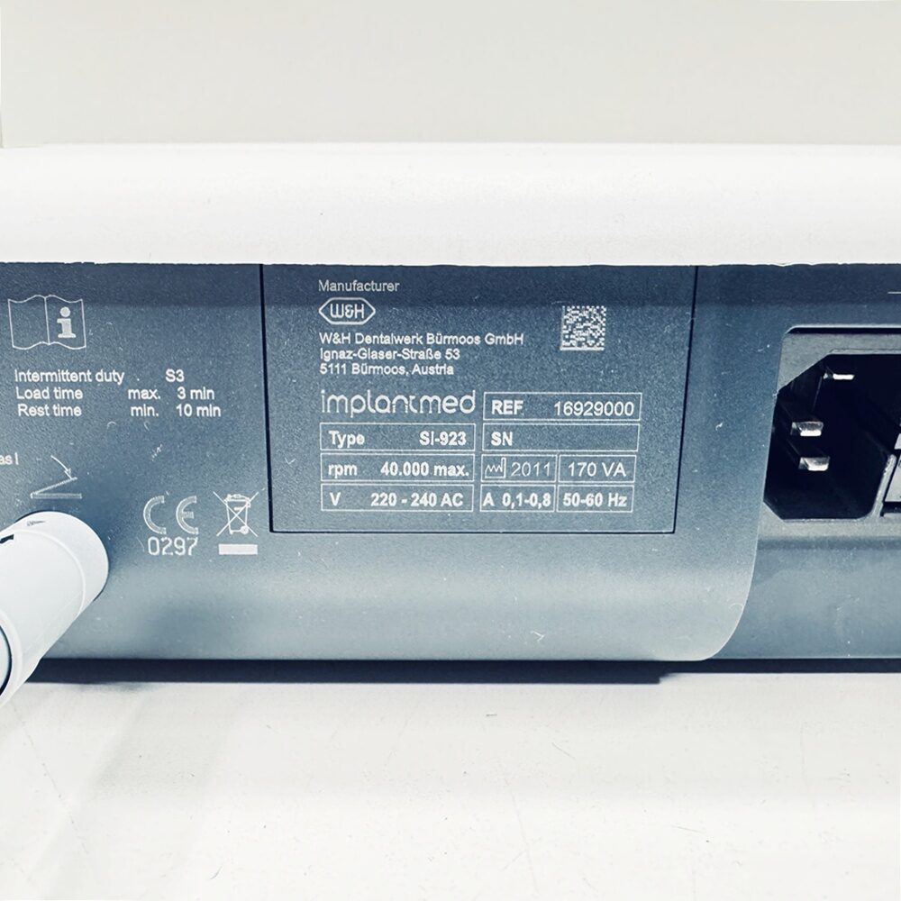 W&H Implantmed SI-923 Chirurgiemotor mit Winkelstück | 330750 W&H Implantmed SI-923 Chirurgiemotor mit Winkelstück | 330750