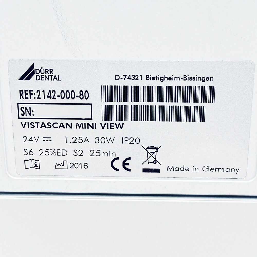 Dürr Dental VistaScan Mini View Speicherfolienscanner Baujahr 2016 | 331509 Dürr Dental VistaScan Mini View Speicherfolienscanner Baujahr 2016 | 331509