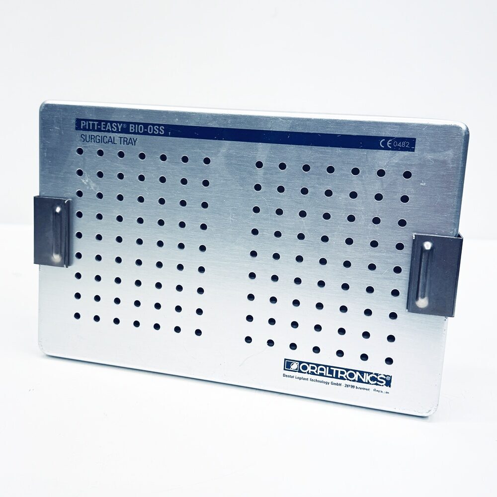 SybronEndo Oraltronics Pitt Easy Bio Oss OP Chirurgie Tray mit Inhalt gebraucht | 331545 SybronEndo Oraltronics Pitt Easy Bio Oss OP Chirurgie Tray mit Inhalt gebraucht | 331545